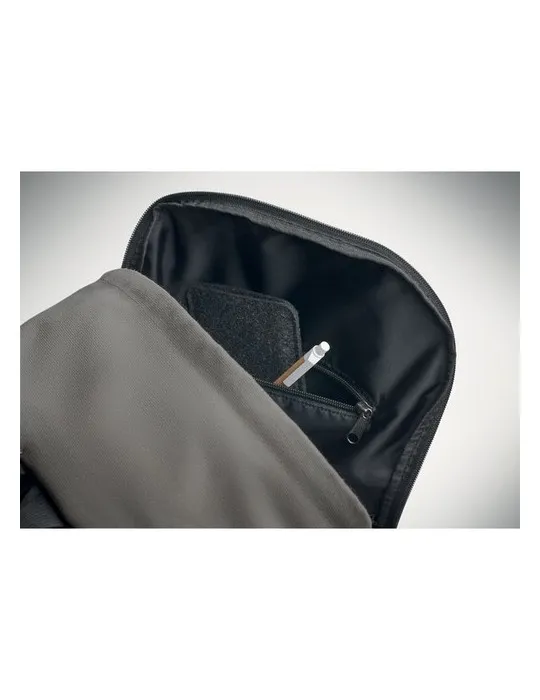 Sac à dos personnalisé 15" écologique LEIRUR - Idéal pour les professionnels à petit prix Matières : coton biologique Taille tex