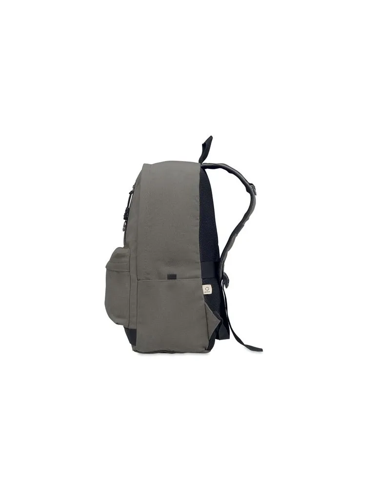 Sac à dos personnalisé 15" écologique LEIRUR - Idéal pour les professionnels à petit prix Matières : coton biologique Taille tex