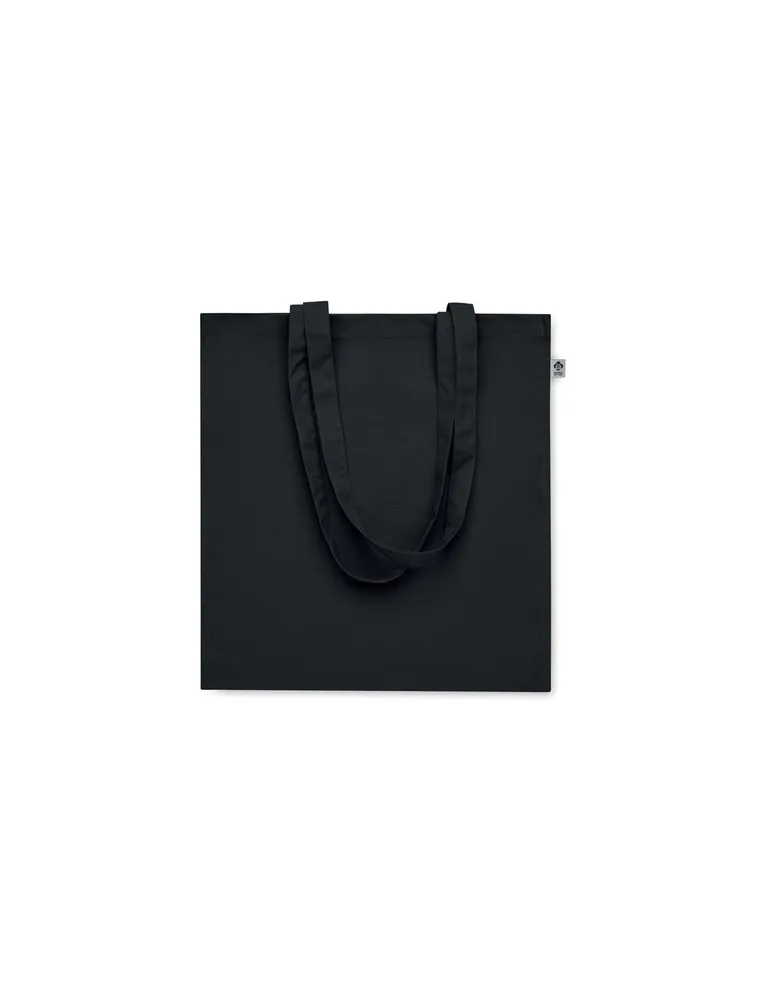 Sac shopping écologique en coton bio personnalisé - BENTE COLOUR Matières : PET Taille textile : XS Couleurs : french navy acces