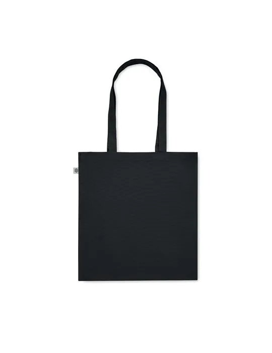 Sac shopping écologique en coton bio personnalisé - BENTE COLOUR Matières : PET Taille textile : XS Couleurs : french navy impre