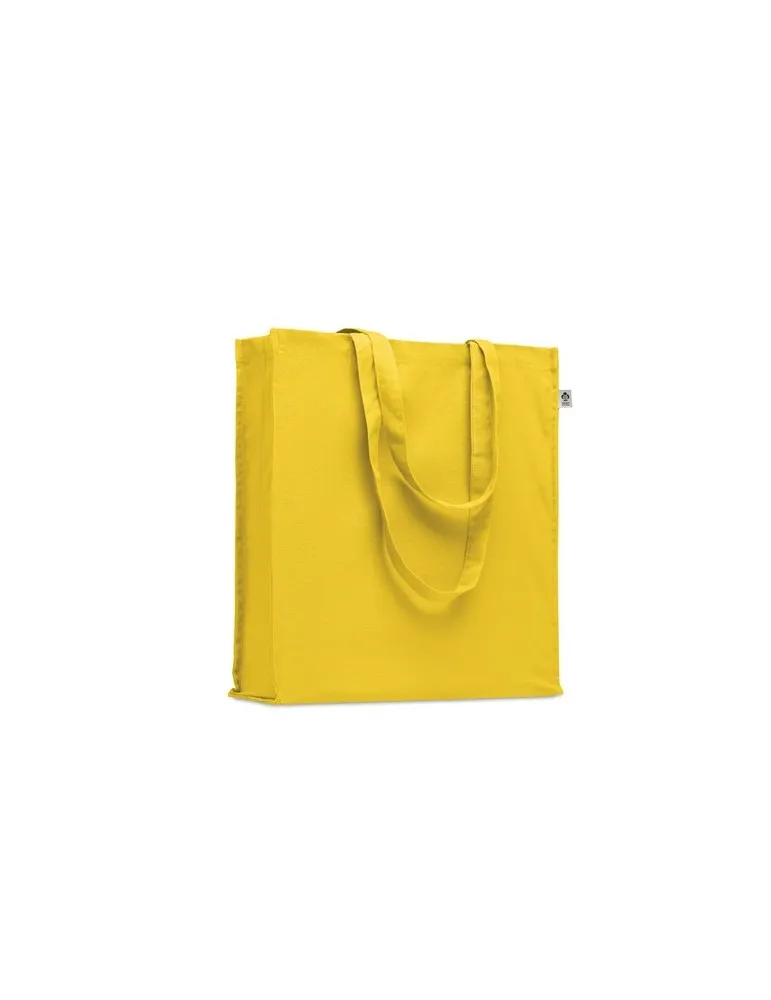 Sac shopping écologique en coton bio personnalisé - BENTE COLOUR Matières : PET Taille textile : XXL Couleurs : french navy cade