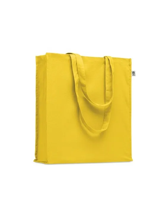 Sac shopping écologique en coton bio personnalisé - BENTE COLOUR Matières : PET Taille textile : XXL Couleurs : french navy cade