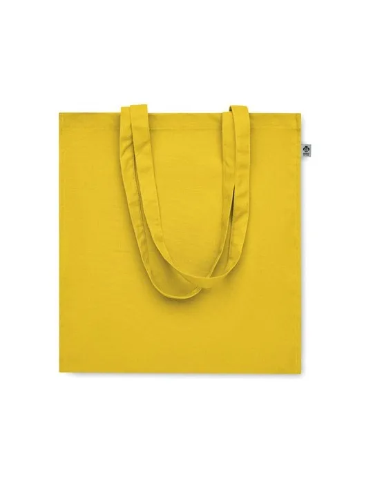 Sac shopping écologique en coton bio personnalisé - BENTE COLOUR Matières : PET Taille textile : XXL Couleurs : french navy good