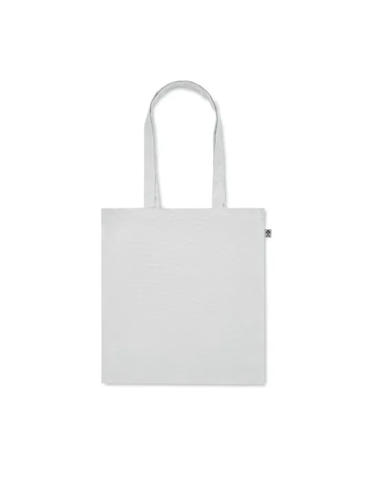Sac shopping écologique en coton bio personnalisé - BENTE COLOUR Matières : PET Taille textile : M Couleurs : rouge objet public
