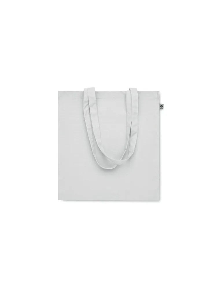 Sac shopping écologique en coton bio personnalisé - BENTE COLOUR Matières : PET Taille textile : M Couleurs : rouge livraison ex