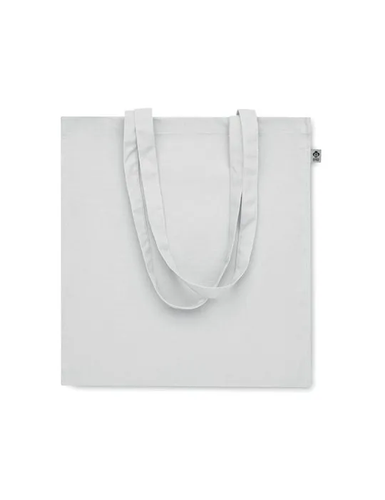 Sac shopping écologique en coton bio personnalisé - BENTE COLOUR Matières : PET Taille textile : M Couleurs : rouge livraison ex