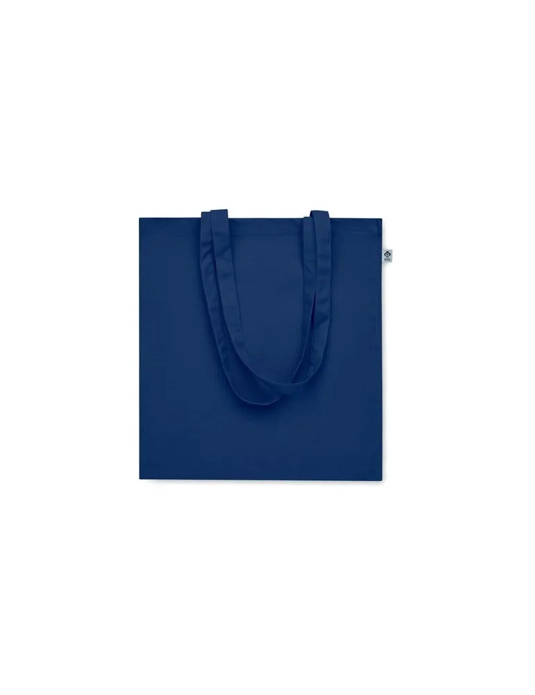 Sac shopping écologique en coton bio personnalisé - BENTE COLOUR Matières : PET Taille textile : XS Couleurs : bleu royal goodie