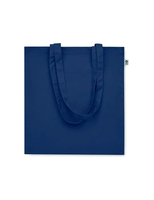 Sac shopping écologique en coton bio personnalisé - BENTE COLOUR Matières : PET Taille textile : XS Couleurs : bleu royal goodie