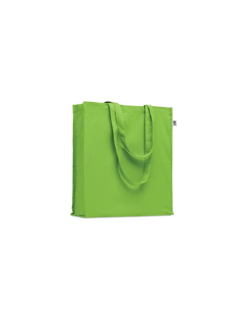 Sac shopping écologique en coton bio personnalisé - BENTE COLOUR Matières : PET Taille textile : XL Couleurs : french navy acces