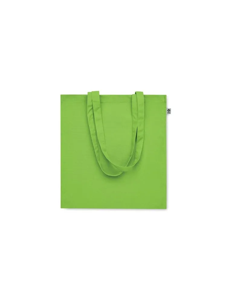 Sac shopping écologique en coton bio personnalisé - BENTE COLOUR Matières : PET Taille textile : XL Couleurs : french navy goodi