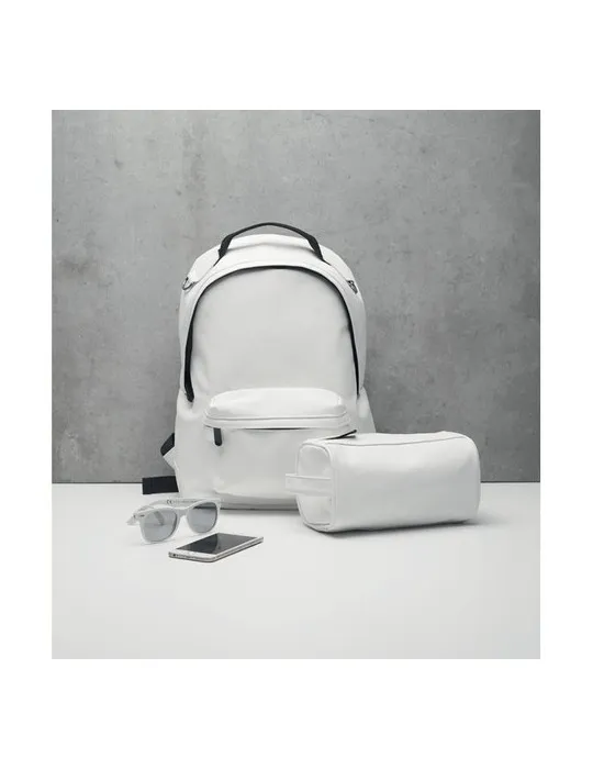 Sac à dos souple en PU idéal pour le bureau et le loisir - BAI BACKPACK Matières : PET Taille textile : L Couleurs : rose vif pe