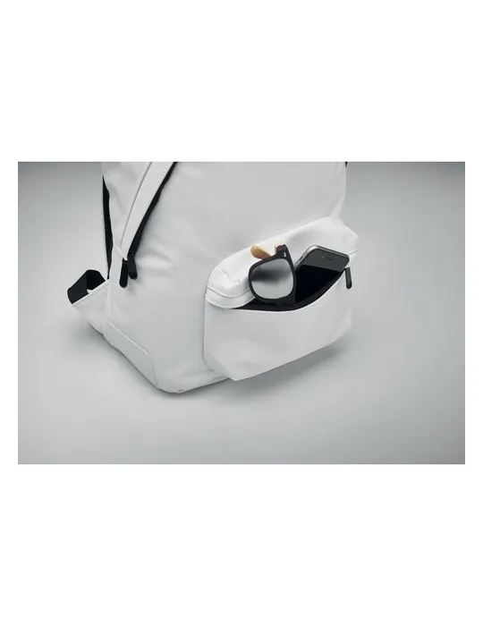 Sac à dos souple en PU idéal pour le bureau et le loisir - BAI BACKPACK Matières : PET Taille textile : L Couleurs : rose vif go