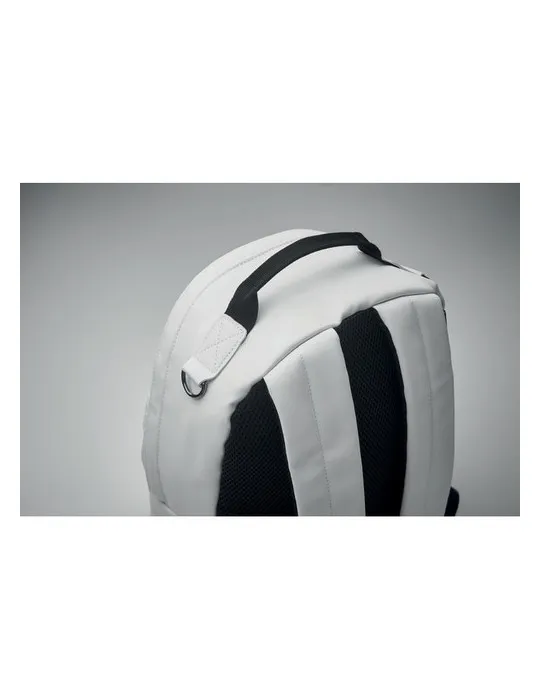 Sac à dos souple en PU idéal pour le bureau et le loisir - BAI BACKPACK Matières : PET Taille textile : L Couleurs : rose vif ma