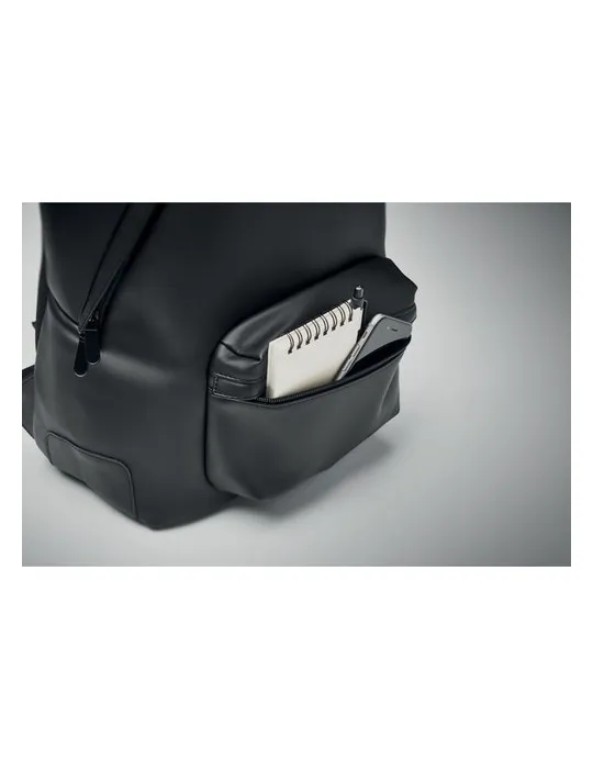 Sac à dos souple en PU idéal pour le bureau et le loisir - BAI BACKPACK Matières : PET Taille textile : 3XL Couleurs : bleu pisc