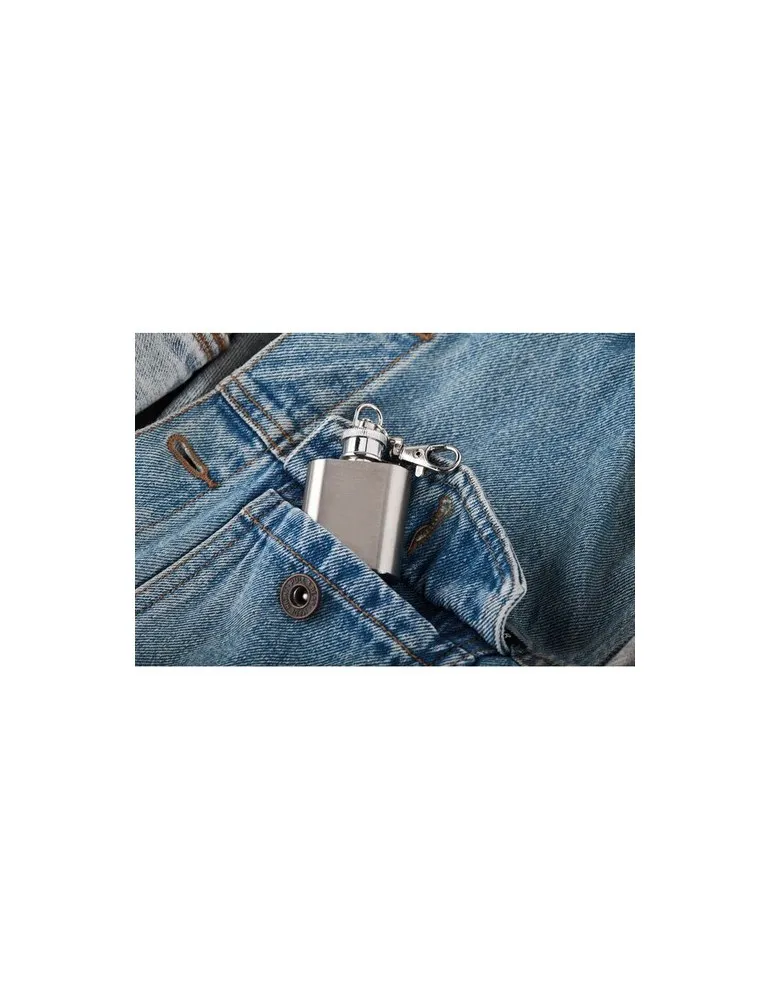 Porte-clés Mini Flasque HIPPY : Élégance et Praticité
