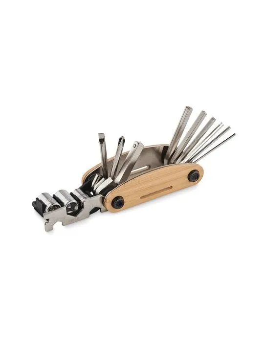 Pochette écologique et pratique multi outils en bambou - personnalisée MANO Matières : PET Taille textile : XS Couleurs : orange