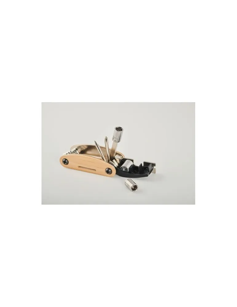 Pochette écologique et pratique multi outils en bambou - personnalisée MANO Matières : PET Taille textile : XS Couleurs : orange