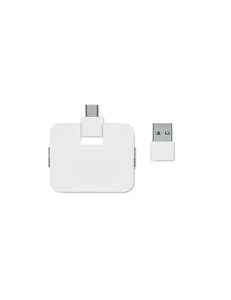 Hub USB 4 Ports SQUARE-C : Connectez-vous facilement