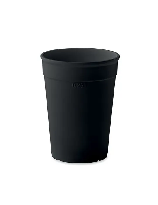Gobelet Écologique Pratique en PP 250ml - AWAYCUP Matières : coton Taille textile : 3XL Couleurs : bleu marine