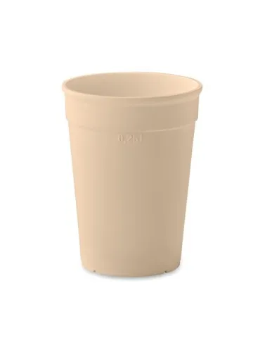 Gobelet Écologique Pratique en PP 250ml - AWAYCUP Matières : coton Taille textile : 3XL Couleurs : bleu marine 2