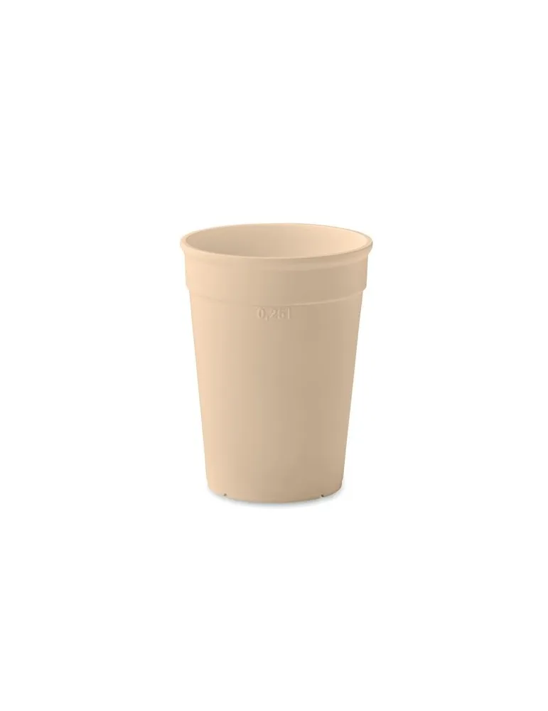 Gobelet Écologique Pratique en PP 250ml - AWAYCUP Matières : coton Taille textile : 3XL Couleurs : french navy personnalisable a