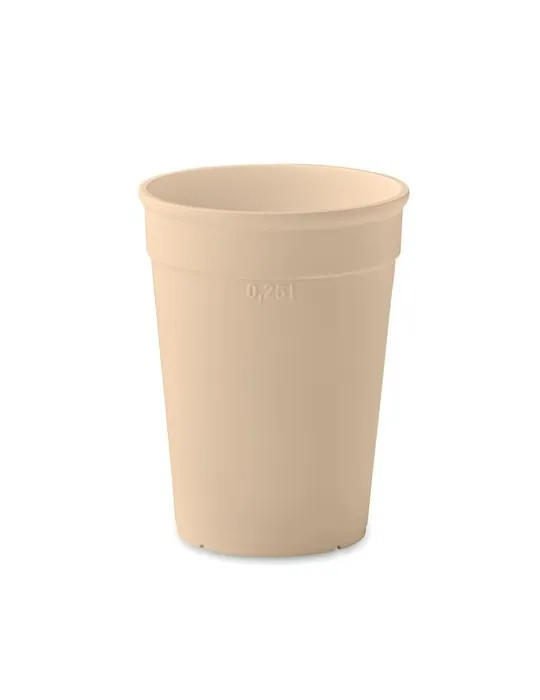 Gobelet Écologique Pratique en PP 250ml - AWAYCUP Matières : coton Taille textile : 3XL Couleurs : french navy personnalisable a