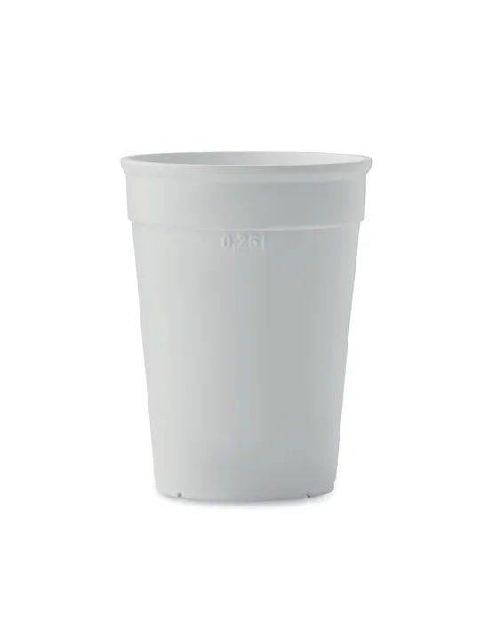 Gobelet Écologique Pratique en PP 250ml - AWAYCUP Matières : coton Taille textile : 3XL Couleurs : gris souris livraison express