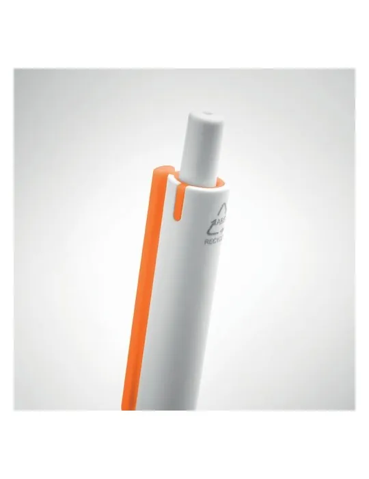 Stylo Poussoir Écologique en ABS Recyclé - SIDE Matières : verre Couleurs : noir goodies publicitaire événementiel