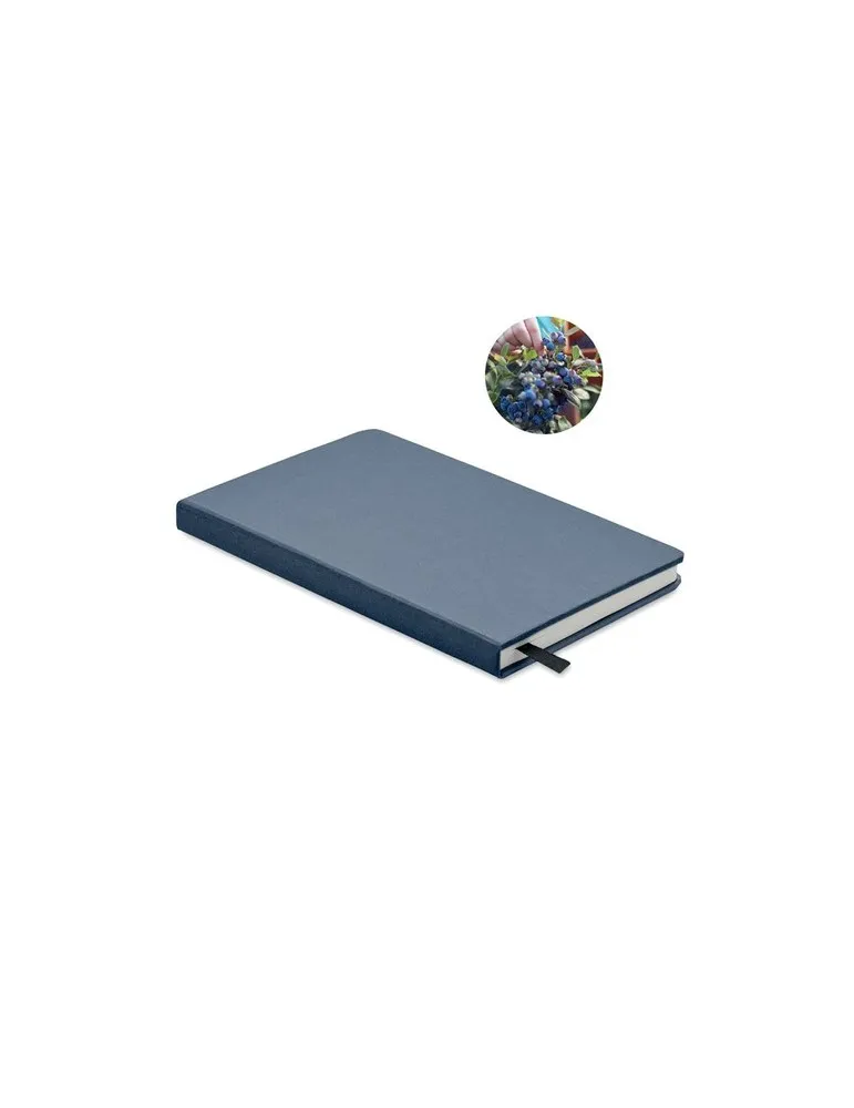 Carnet A5 Écologique en papier recyclé Personnalisable - GROW Matières : polypropylène (PP) impression haute définition