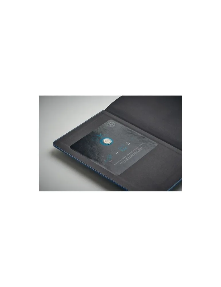 Carnet A5 Écologique en papier recyclé Personnalisable - GROW Matières : polypropylène (PP) objet publicitaire robuste