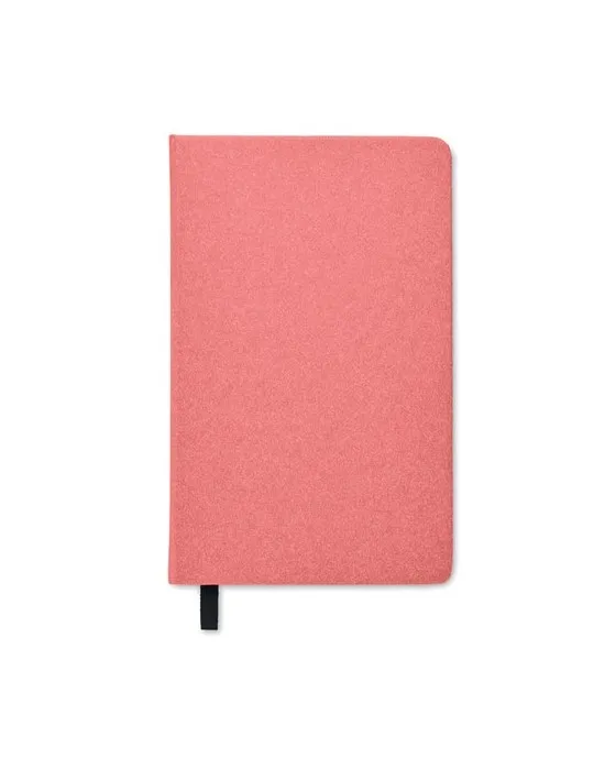 Carnet A5 Écologique en papier recyclé Personnalisable - GROW Matières : polypropylène (PP) Couleurs : givré personnalisation ra