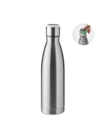Bouteille Isotherme Inox Personnalisée 500 ml DEREO Matières : polypropylène (PP) Couleurs : marron