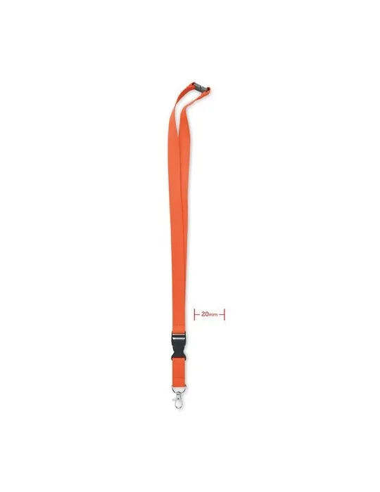 Lanyard Coton 20mm - Confort et Sécurité