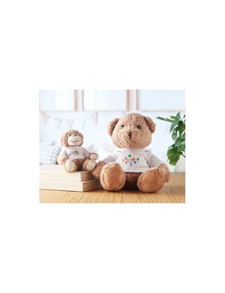 Peluche Singe Unique Cadeau Publicitaire - LENNY Matières : bois goodies publicitaire événementiel