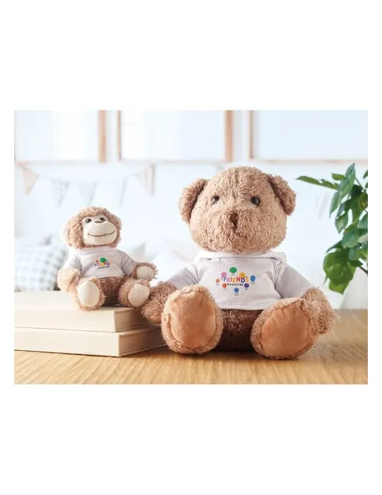 Peluche Singe Unique Cadeau Publicitaire - LENNY Matières : bois goodies publicitaire événementiel