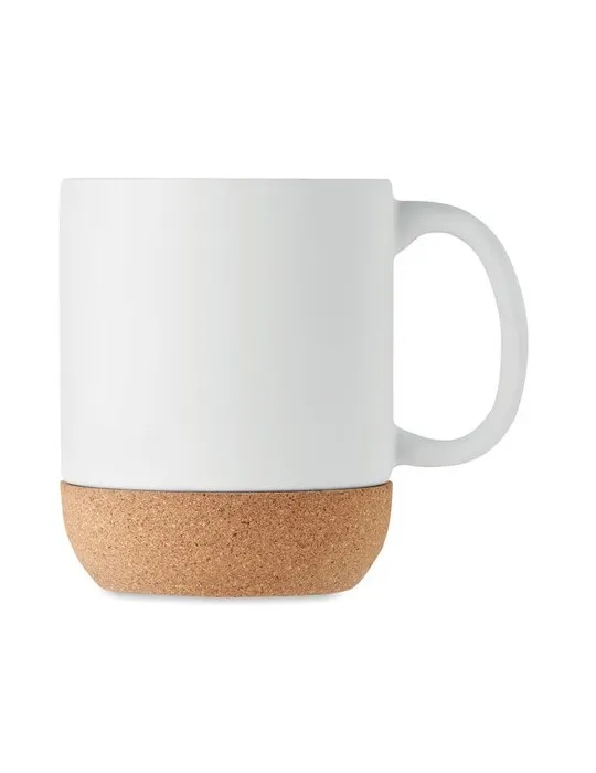 Tasse personnalisée en céramique mate et liège - MATT, cadeau idéal écologique Matières : aluminium Couleurs : bleu cadeau entre