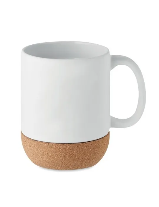 Tasse personnalisée en céramique mate et liège - MATT, cadeau idéal écologique Matières : aluminium Couleurs : bleu impression h