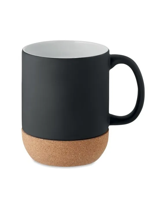 Tasse personnalisée en céramique mate et liège - MATT, cadeau idéal écologique Matières : aluminium Couleurs : rouge personnalis