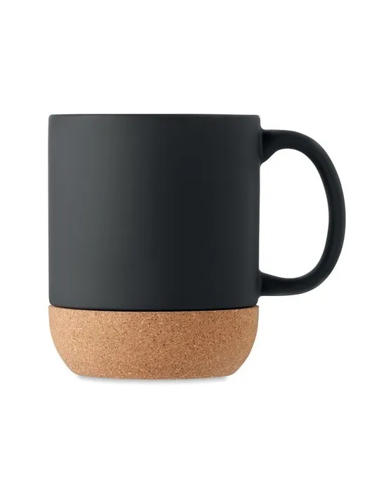 Tasse personnalisée en céramique mate et liège - MATT, cadeau idéal écologique Matières : aluminium Couleurs : rouge marquage la