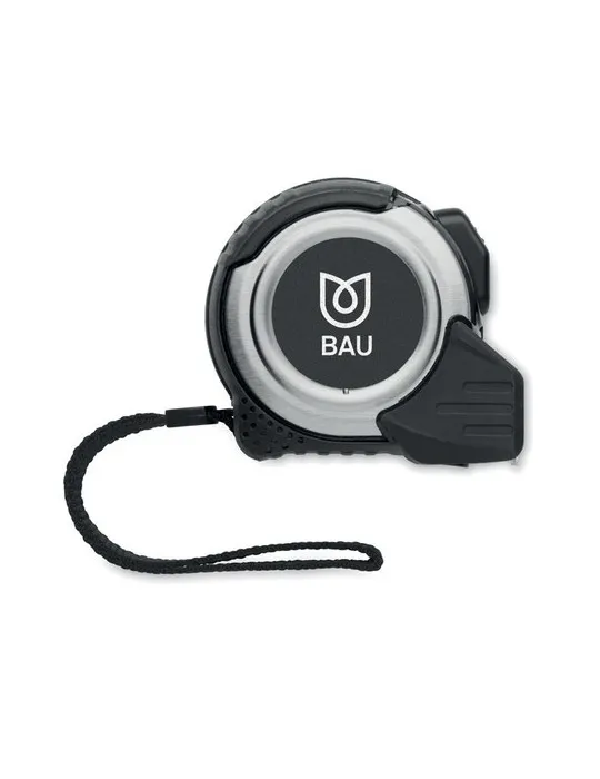 Mètre en ABS 5m Précis et Durable Personnalisé MESPRO Matières : verre Couleurs : transparent cadeau entreprise pas cher