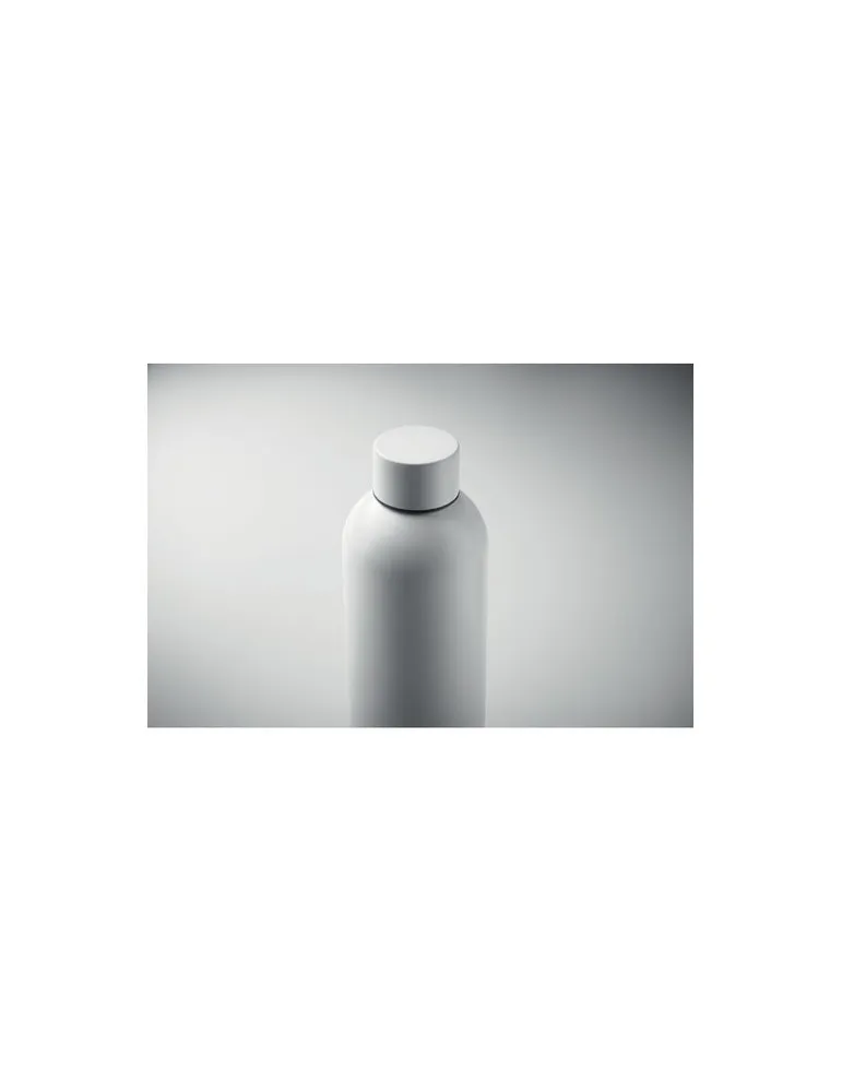 Bouteille simple paroi personnalisable 750 ml ATHENA PLUS Matières : plastique Couleurs : blanc marquage couleur éclatante