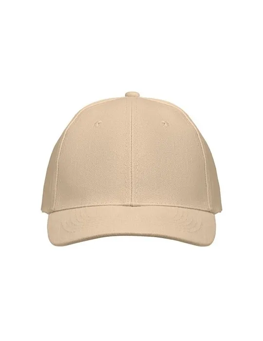 Casquette baseball 6 pans publicitaire BUFFALO Matières : métal Couleurs : métal personnalisation sur mesure