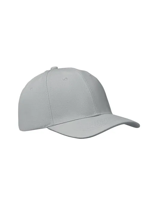 Casquette baseball 6 pans publicitaire BUFFALO Matières : plastique Couleurs : blanc personnalisation rapide en France