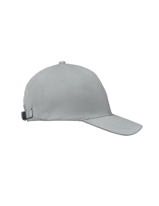 Casquette baseball 6 pans publicitaire BUFFALO Matières : plastique Couleurs : blanc cadeau entreprise pas cher