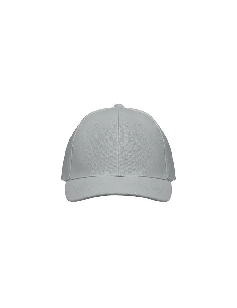 Casquette baseball 6 pans publicitaire BUFFALO Matières : plastique Couleurs : blanc goodies publicitaire durable