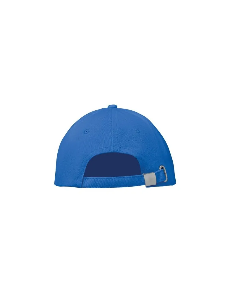 Casquette baseball 6 pans publicitaire BUFFALO Matières : plastique Couleurs : blanc goodies entreprise design