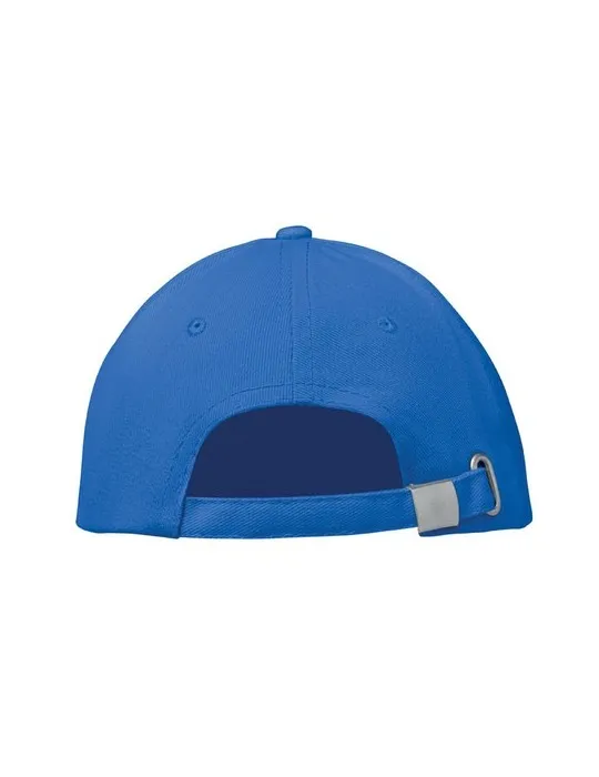 Casquette baseball 6 pans publicitaire BUFFALO Matières : plastique Couleurs : blanc goodies entreprise design