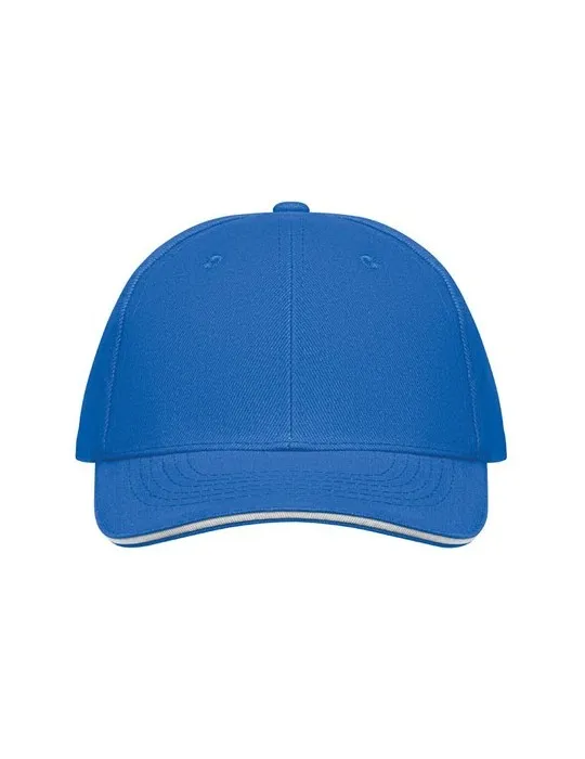 Casquette baseball 6 pans publicitaire BUFFALO Matières : plastique Couleurs : blanc accessoire événementiel unique