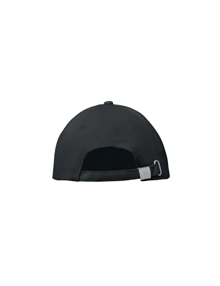 Casquette baseball 6 pans publicitaire BUFFALO Matières : plastique Couleurs : noir cadeau client original
