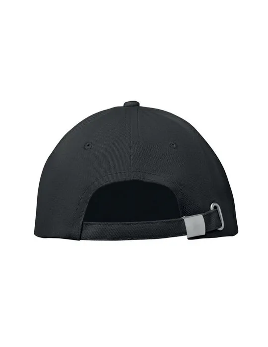 Casquette baseball 6 pans publicitaire BUFFALO Matières : plastique Couleurs : noir cadeau client original